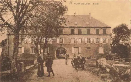 AK / Ansichtskarte Mont-Ste-Odile Mont-Sainte-Odile 67 Alsace Entrée