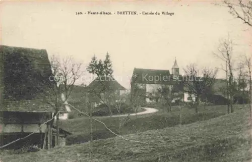 AK / Ansichtskarte Bretten Altkirch 68 Haut-Rhin Entrée du village