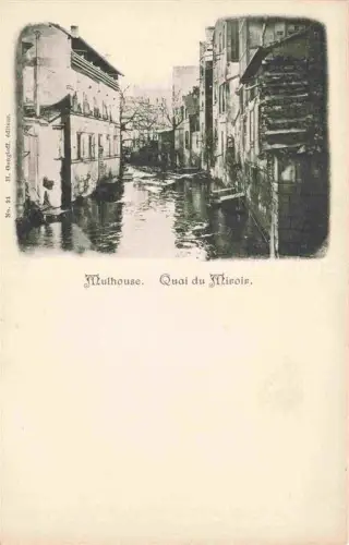 AK / Ansichtskarte MULHOUSE Muehlhausen 68 Alsace Quai du Miroir