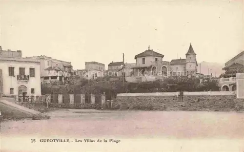 AK / Ansichtskarte Guyotville Algerie Les villas de la plage