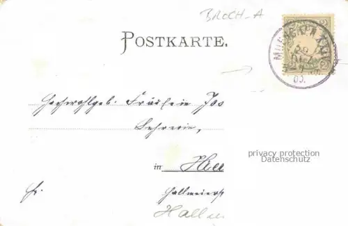 AK / Ansichtskarte BROCH A. Kuenstlerkarte Jahreswechsel Kind Enfant Litho
