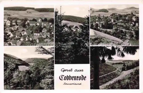 AK / Ansichtskarte Cobbenrode Sauerland NRW Fliegeraufnahme Panorama