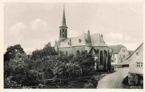 AK / Ansichtskarte Rothenberg Odenwald Hessen Ev Kirche