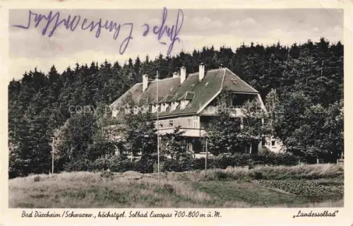 AK / Ansichtskarte Bad Duerrheim BW Landessolbad