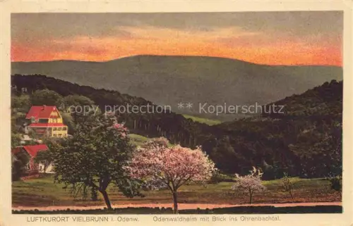 AK / Ansichtskarte Vielbrunn Odenwaldheim mit Blick ins Ohrenbachtal