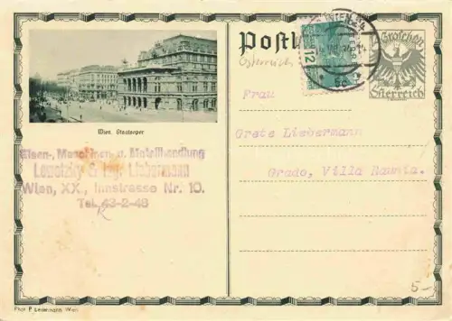 AK / Ansichtskarte WIEN AT Staatsoper 