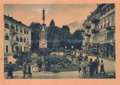 AK / Ansichtskarte Bad Ischl Salzkammergut AT Stadtplatz und Wirerstrasse
