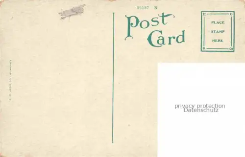 AK / Ansichtskarte Marshfield Wisconsin USA Central Avenue Northe