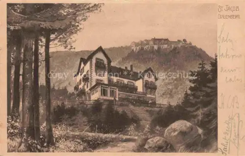 AK / Ansichtskarte St Jacob Odilienberg Mont-Ste-Odile St 67 Bas-Rhin Kuenstlerkarte