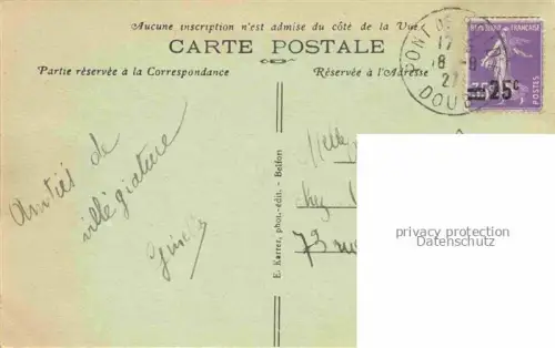 AK / Ansichtskarte Pont-de-Roide Montbeliard 25 Doubs Vue générale