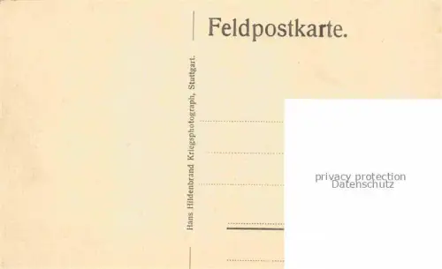 AK / Ansichtskarte Oberburnhaupt Burnhaupt-le-Haut 68 Haut-Rhin Ansicht mit Kirche Feldpost