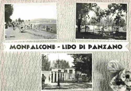 AK / Ansichtskarte Monfalcone Gorizia Goerz IT Lido di Panzano Strand Park Bungalow