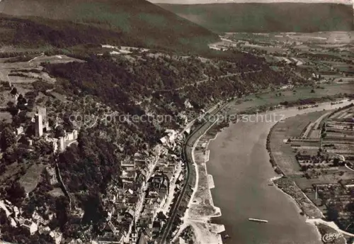 AK / Ansichtskarte Stadtprozelten Main Fliegeraufnahme Mainpartie