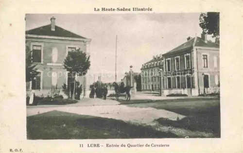 AK / Ansichtskarte Lure  70 Haute-Saone Entrée du Quartier de Cavalerie