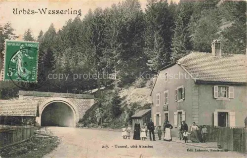 AK / Ansichtskarte Urbes Urbis Thann 68 Haut-Rhin Tunnel côté Alsacien