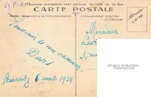 AK / Ansichtskarte BIARRITZ 64 Pyrenees Atlantiques Casino Municipal et Baigneurs