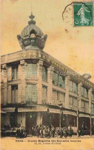 AK / Ansichtskarte PARIS 75 Grands Magasins des Nouvelles Galeries Avenue de Clichy