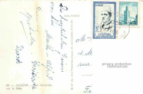 AK / Ansichtskarte Agadir Maroc Vue générale sur la Baie