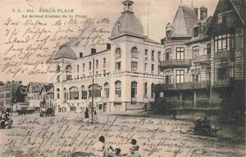 AK / Ansichtskarte BERCK-PLAGE 62 Le Grand Casino de la plage