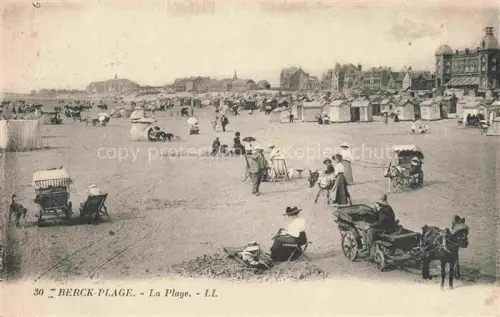 AK / Ansichtskarte BERCK-PLAGE 62 La plage