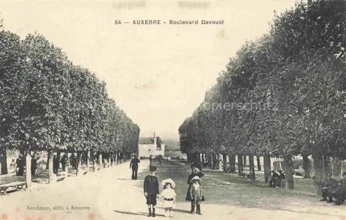 AK / Ansichtskarte Auxerre 89 Yonne Boulevard Davoust