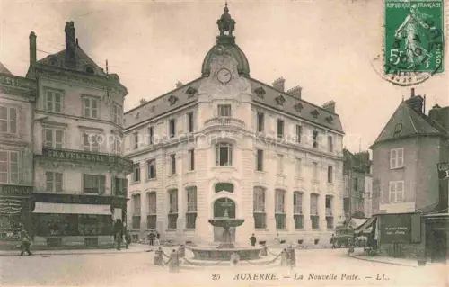 AK / Ansichtskarte Auxerre 89 Yonne La Nouvelle Poste Fontaine