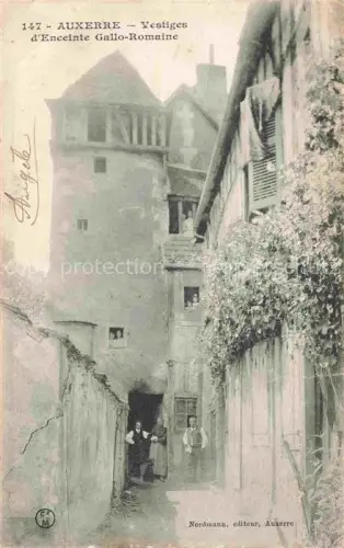 AK / Ansichtskarte Auxerre 89 Yonne Vestiges d'Enceinte Gallo-Romaine