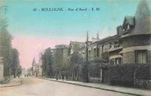 AK / Ansichtskarte BOULOGNE -SUR-SEINE BOULOGNE-BILLANCOURT 92 Rue d'Arcel