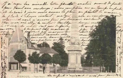 AK / Ansichtskarte Vesoul 70 Haute Saone Place Neuve Monument