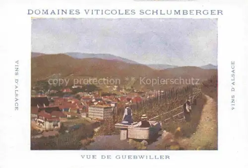 AK / Ansichtskarte Guebwiller Elsass 68 Haut-Rhin Domaines Viticoles Schlumberger Vins d'Alsace