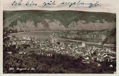 AK / Ansichtskarte Boppard Rhein Rheinland-Pfalz Panorama