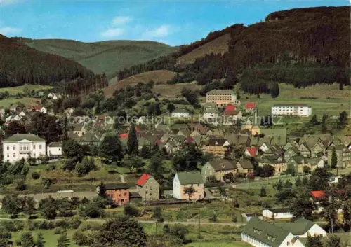 AK / Ansichtskarte Laasphe BAD LAASPHE NRW Panorama Luft- und Kneippkurort