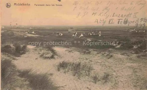 AK / Ansichtskarte MIDDELKERKE Belgie Panorama dans les Dunes