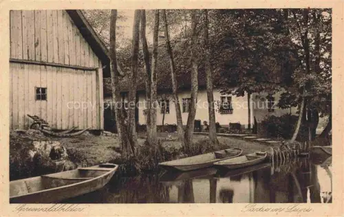 AK / Ansichtskarte Leipe Luebbenau Spreewald Brandenburg Partie in Leipe