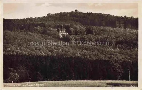 AK / Ansichtskarte Loebau Sachsen Loebauer Berg