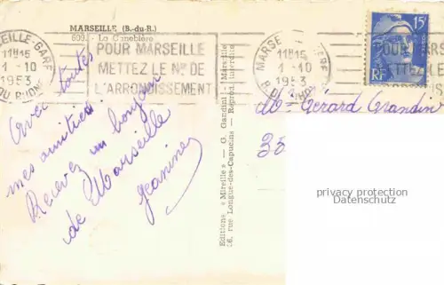 AK / Ansichtskarte MARSEILLE 13 La Canebiere