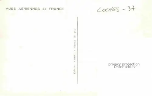 AK / Ansichtskarte LOCHES 37 Indre-et-Loire Vue aerienne