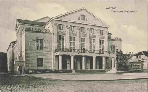 AK / Ansichtskarte WEIMAR  Thueringen Neues Hoftheater