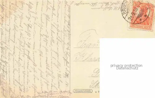 AK / Ansichtskarte BRUCHSAL Baden Schlosskirche Inneres