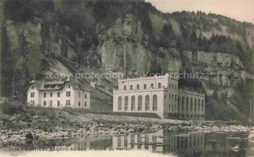 AK / Ansichtskarte Doubs Les Bassins du Doubs Villers-le-Lac 25 Doubs Frontiere Franco Suisse Usine du Refrain
