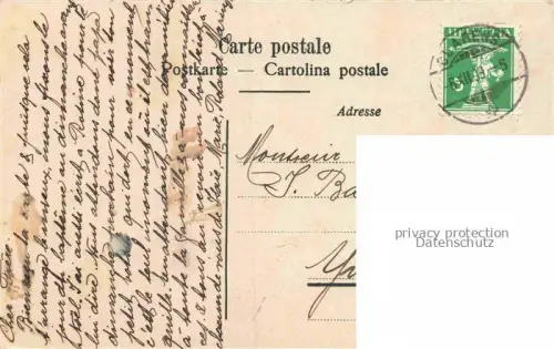 AK / Ansichtskarte MONTREUX  VD Vue sur Montreux Frachtschiffe