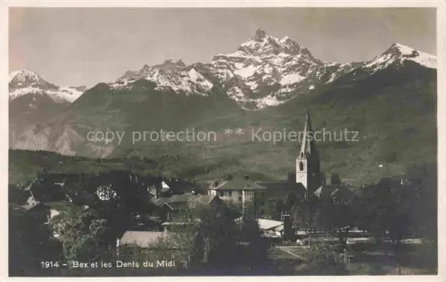 AK / Ansichtskarte Bex-les-Bains AIGLE VD et les Dents du Midi
