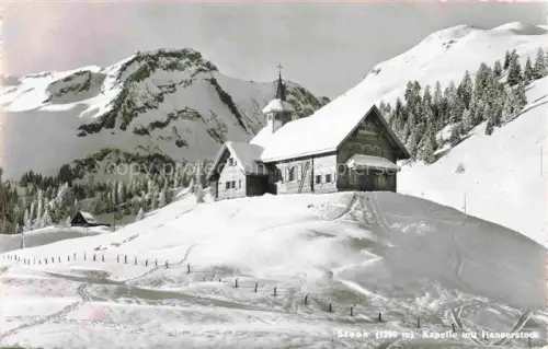 AK / Ansichtskarte Stoos SZ Kapelle mit Hammerstock
