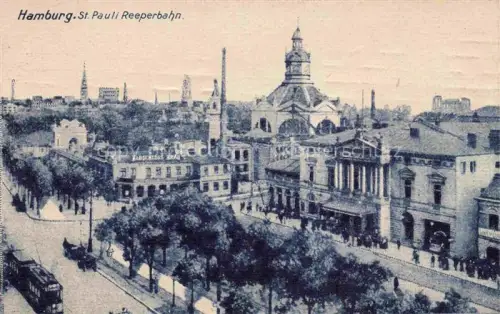 AK / Ansichtskarte HAMBURG St. Pauli Reeperbahn Feldpost