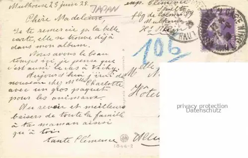 AK / Ansichtskarte Japan Rikscha Kuenstlerkarte