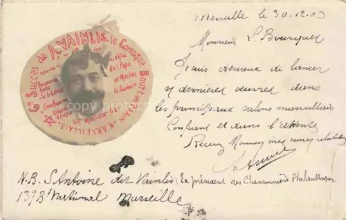 AK / Ansichtskarte MARSEILLE 13 Success de A. Vainlis le Comique