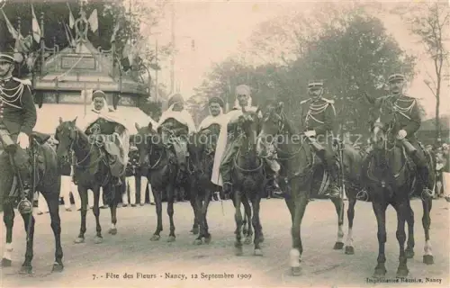 AK / Ansichtskarte NANCY 54 Meurthe-et-Moselle Fête des Fleurs Reitergruppe