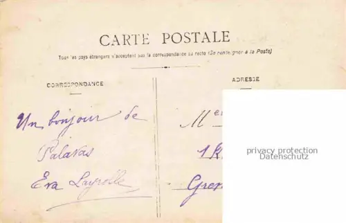 AK / Ansichtskarte MONTPELLIER 34 Je vous envoie des fleurs Triumphbogen Bilderrahmen