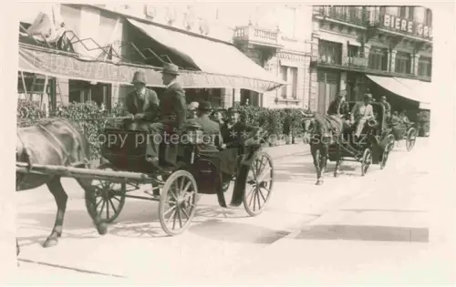AK / Ansichtskarte PARIS 75 Pferdekutschen Empfang