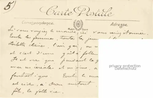 AK / Ansichtskarte ORAN Algerie Le Cercle Militaire